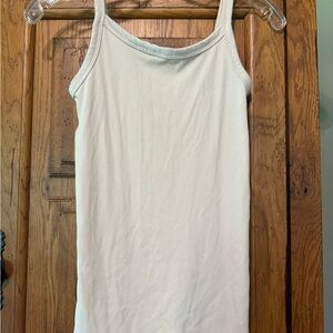 No Boundaries Beige Ribbed Tank